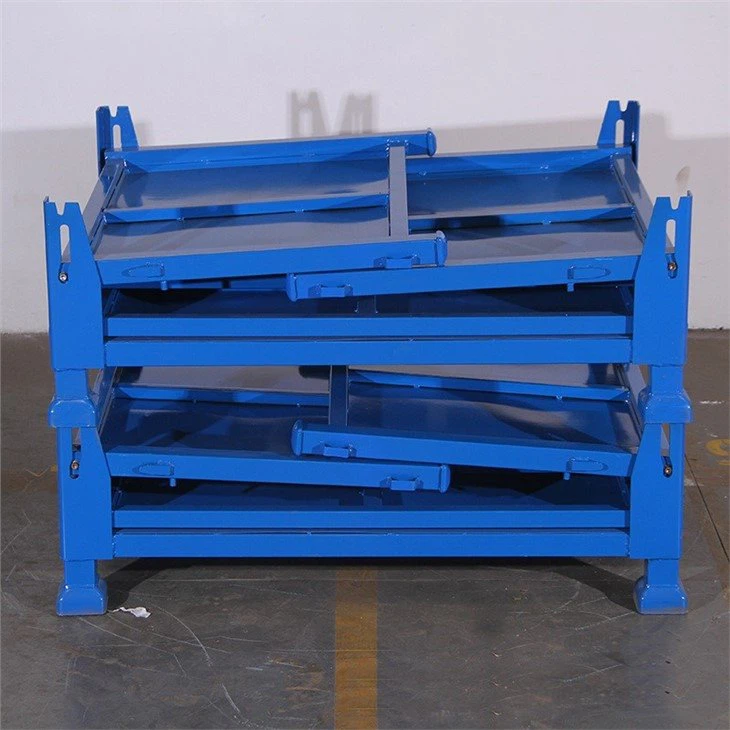 Warehouse heavy duty metal tire storage stacking rack  (3)