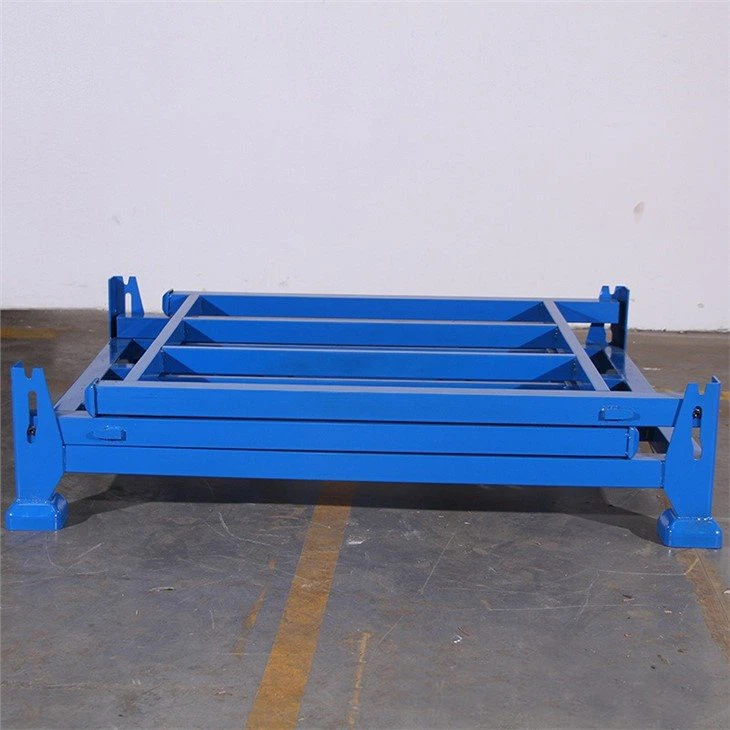Warehouse heavy duty metal tire storage stacking rack  (4)