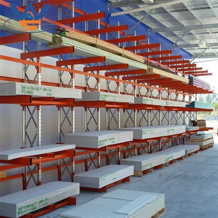 CE Certificated Customized Heavy Duty Storage Rack Cantilever Pallet Racking